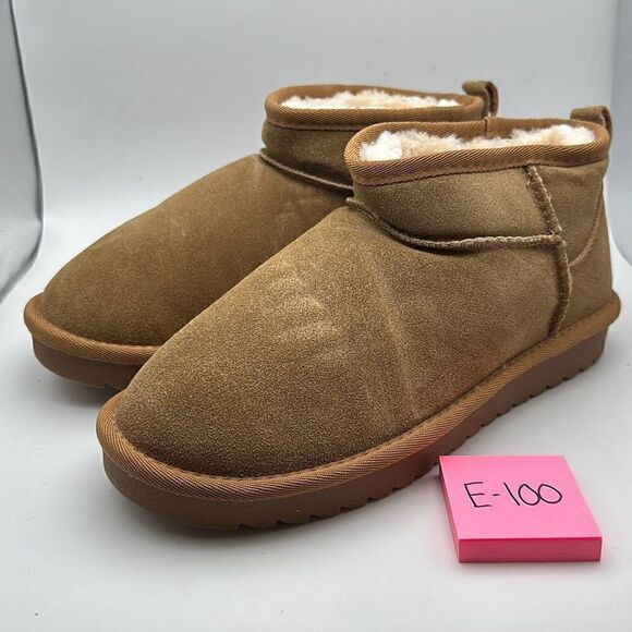 CUSHIONAIRE Women's pull on boot 7 WIDE CHESTNUT - Picture 3 of 7